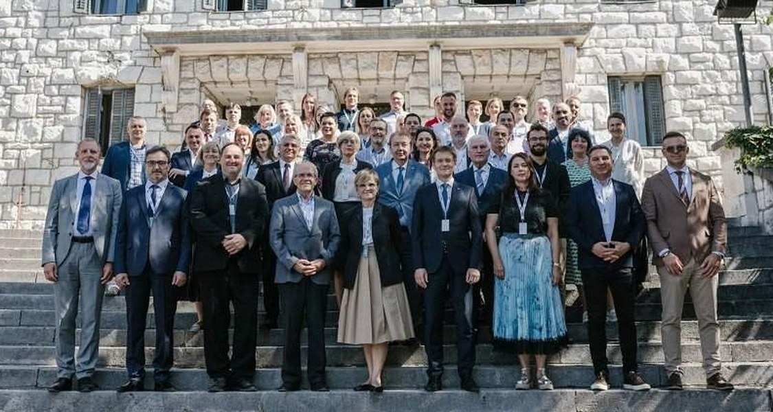 Group picture of the attendees of the 7th Rector's Forum of Southeast European and Western Balkan countries