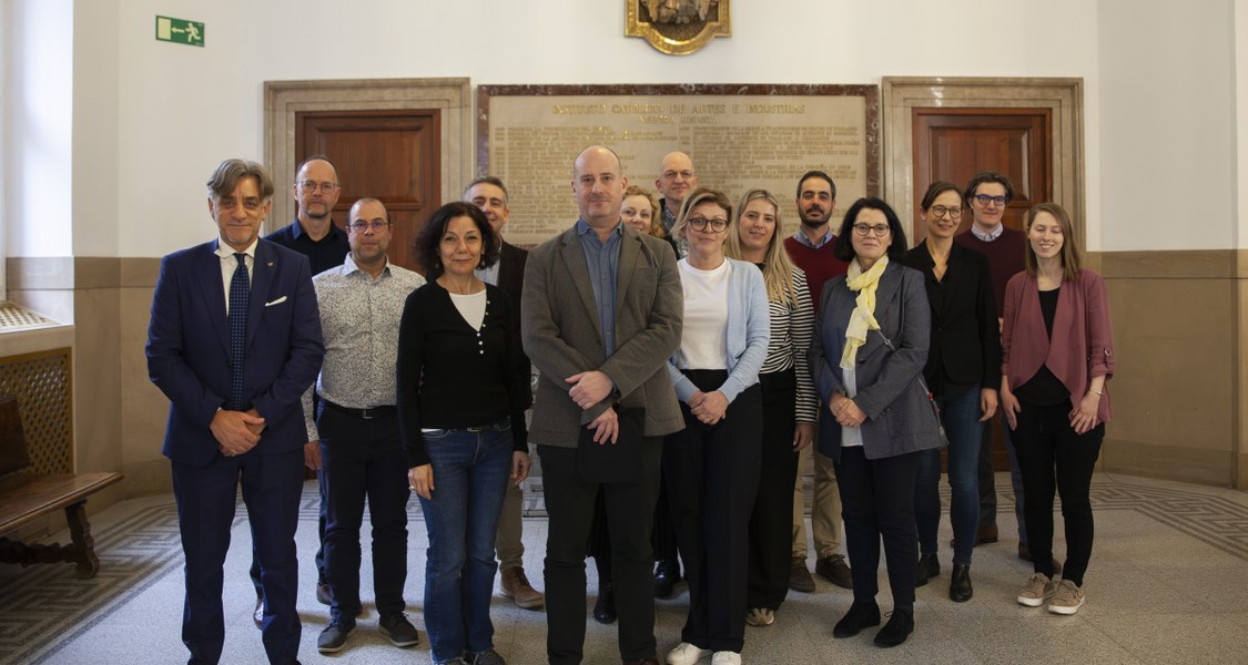 Members of the EUPeace Steering Committee meet in Madrid.