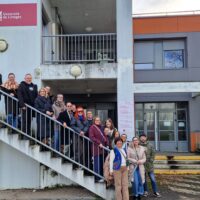 Group photo of participants at the EUPeace Work Package 2 in-person meeting at the University of Limoges in December 2025.
