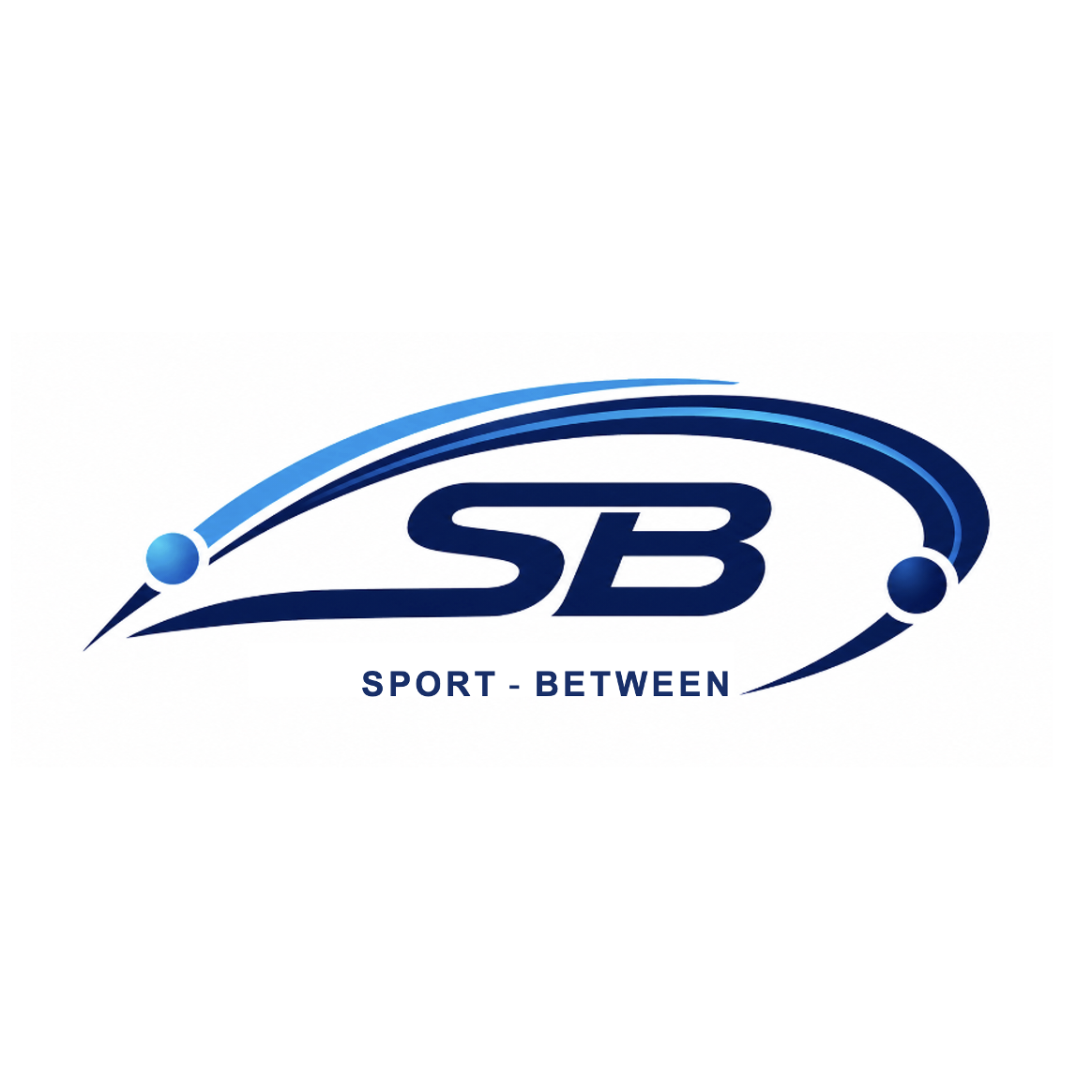 Sport-Between logo: the letters "SB" inside blue curved swooshes, with "SPORT - BETWEEN" below.