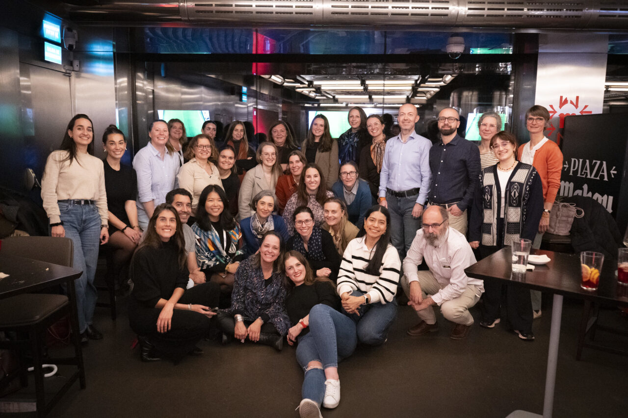 University representatives enjoy a networking dinner during Comillas International Week at Comillas Pontifical University.
