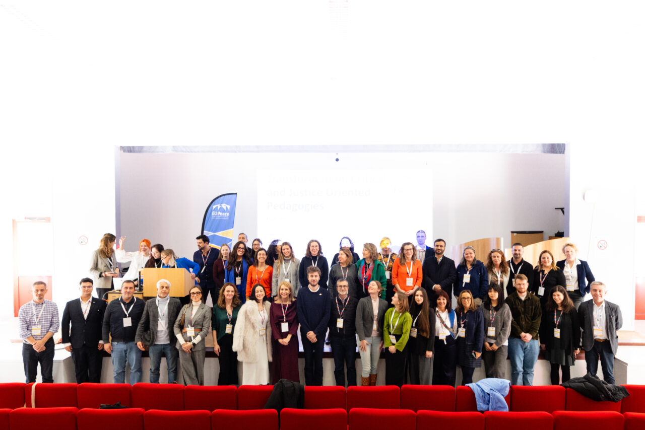 Group foto of contributors to the Teaching Europe Conference 2025.